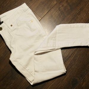 Mossimo Premium Denim White Skinny Jeans - 2 -